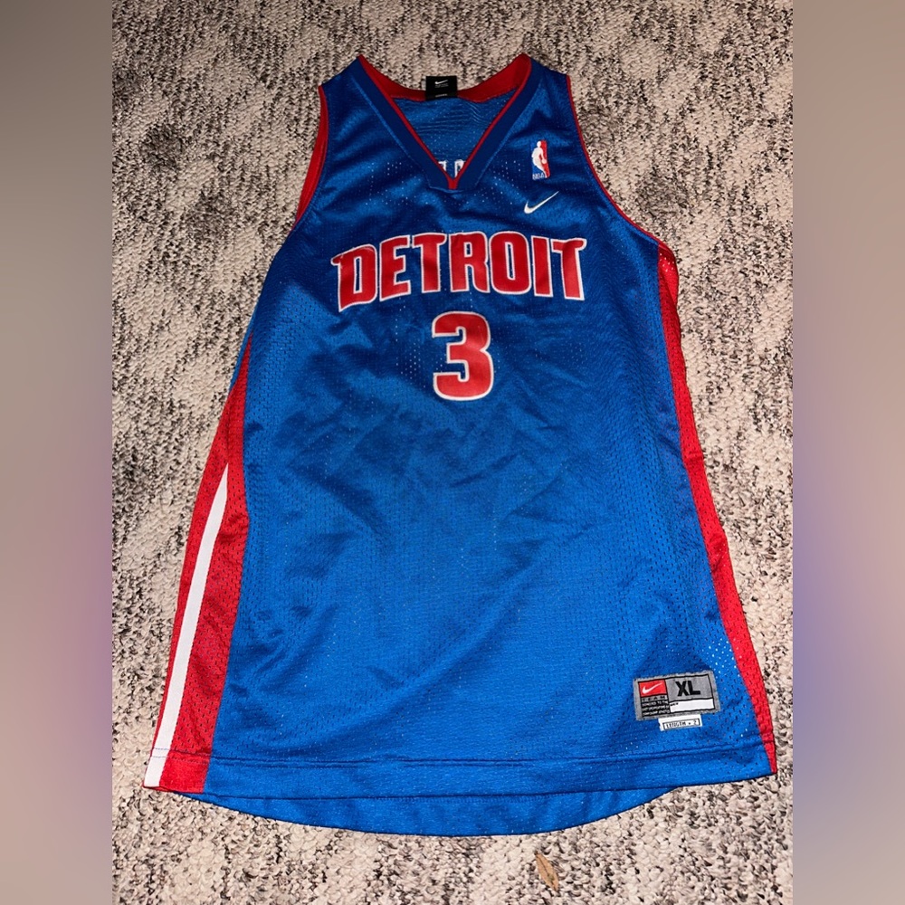 Ben Wallace Detroit Pistons jersey